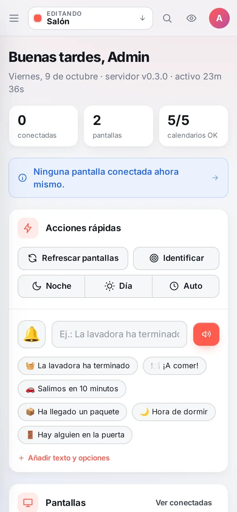 Cámbialo todo desde el móvil.